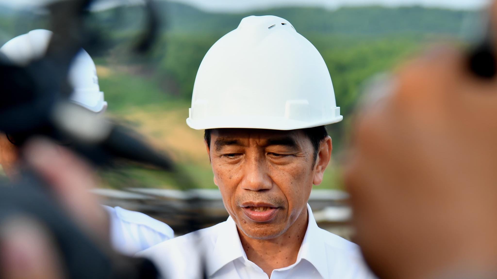 President Jokowi Affirms the Government’s Commitment to the Sustainability of IKN Development. BPMI Setpres/Rusman