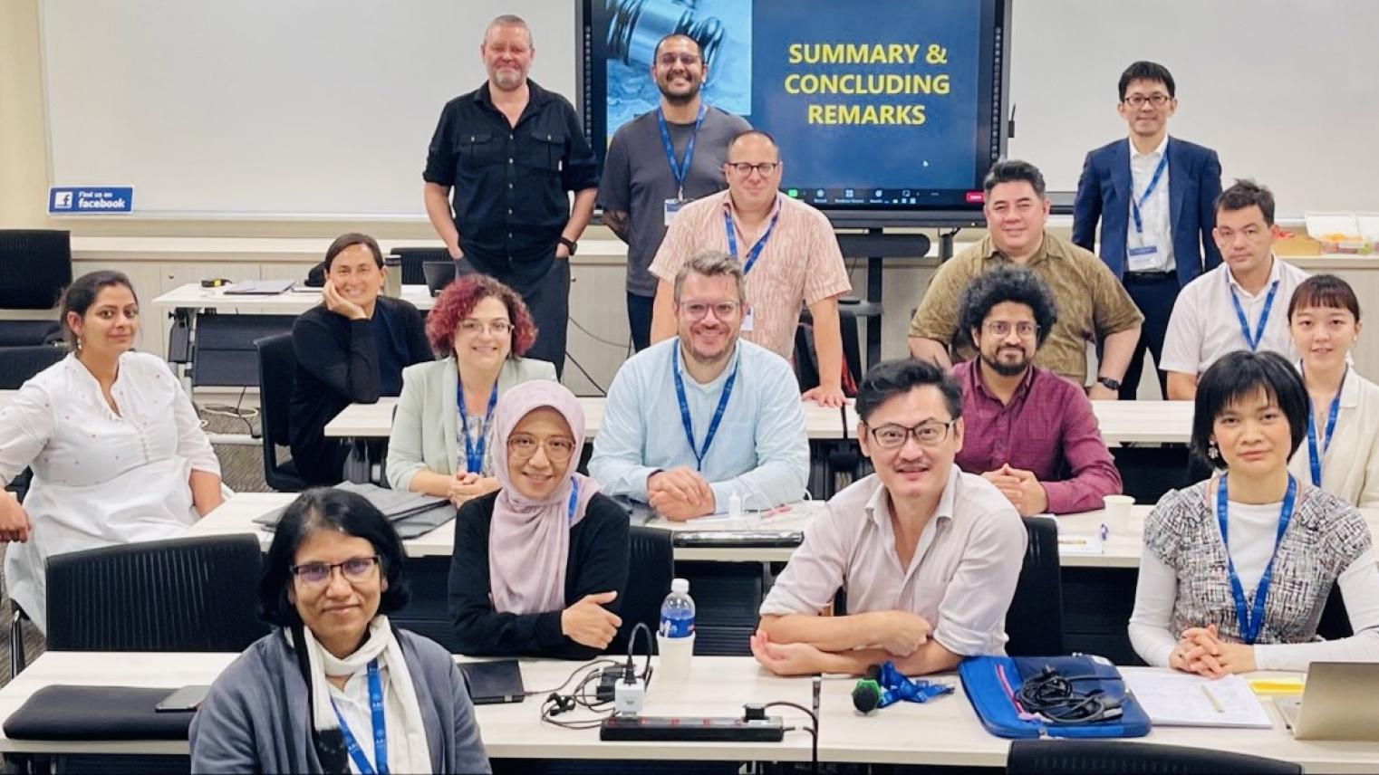 Eva and Johan's halal panel at ARI workshop Eva and Johan's halal panel at ARI workshop